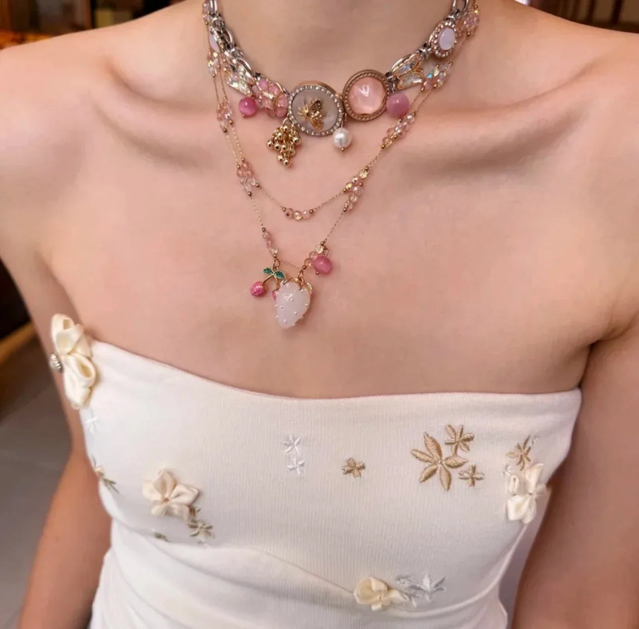 Golden Butterfly Necklace