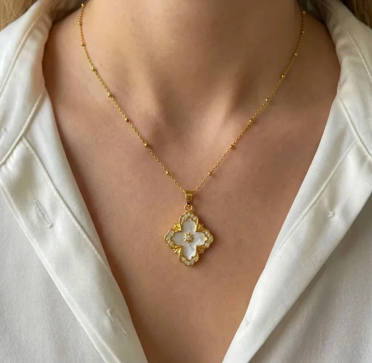 Four Leaf Clover Necklace