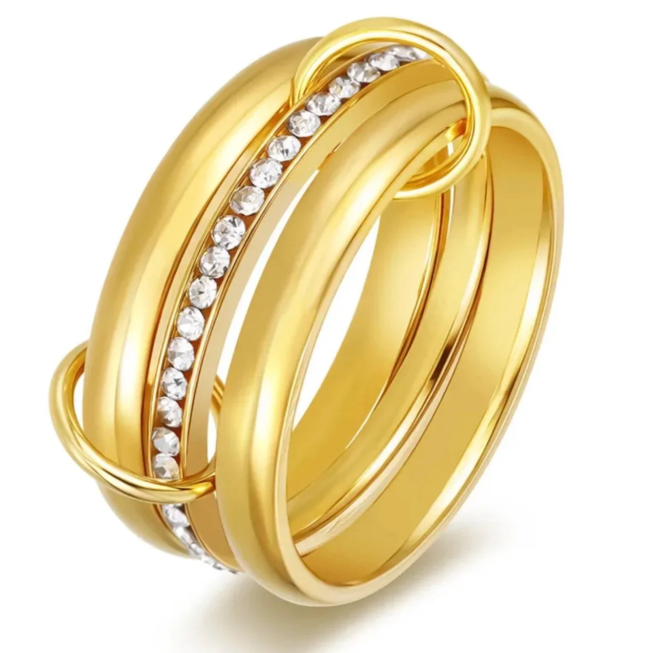 Luxe Roman Zircon Ring