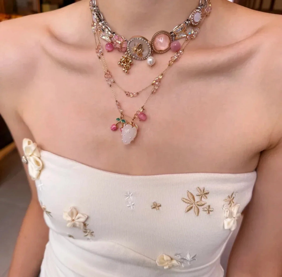 Golden Butterfly Necklace
