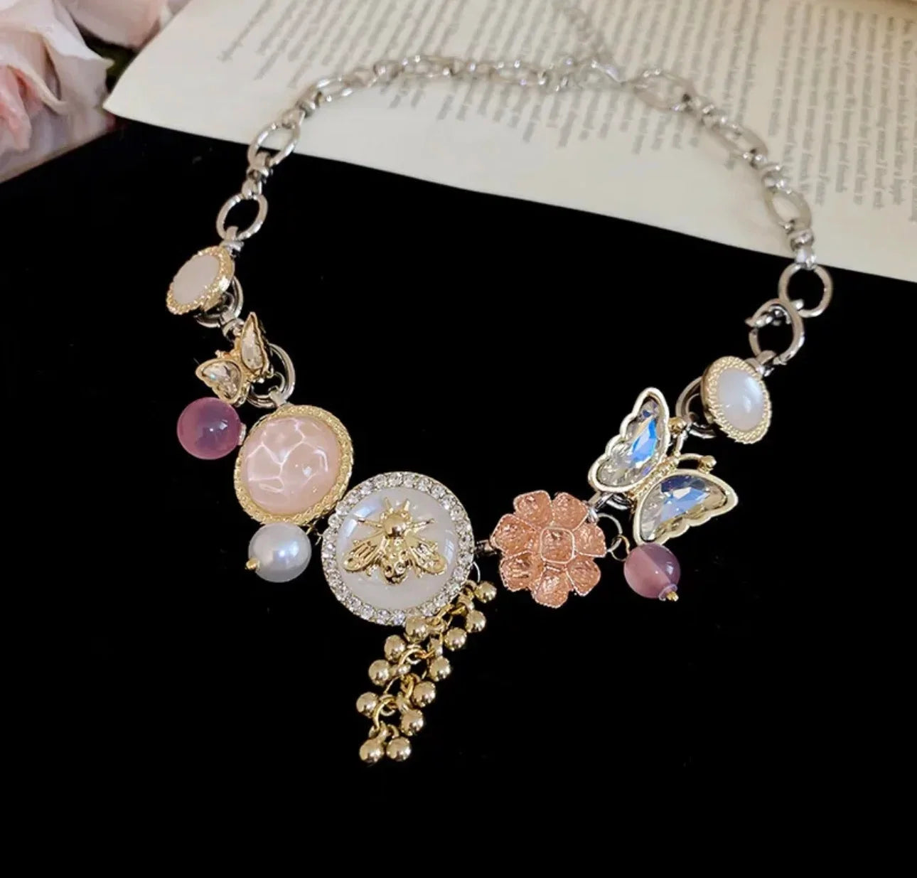 Golden Butterfly Necklace