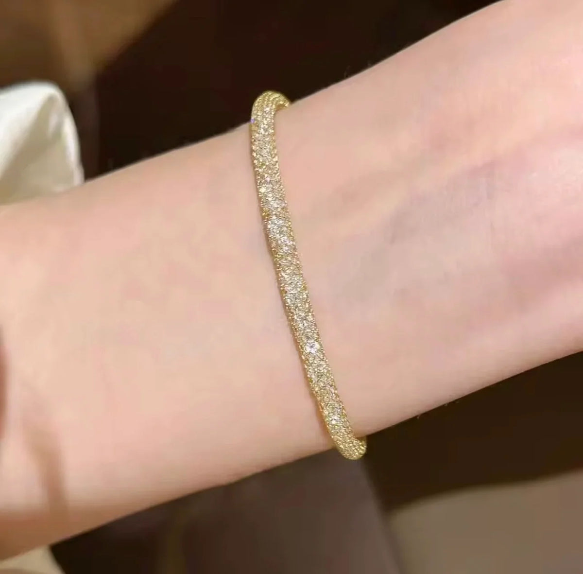 Luxury Sparkling Zircon Tennis Bracelet
