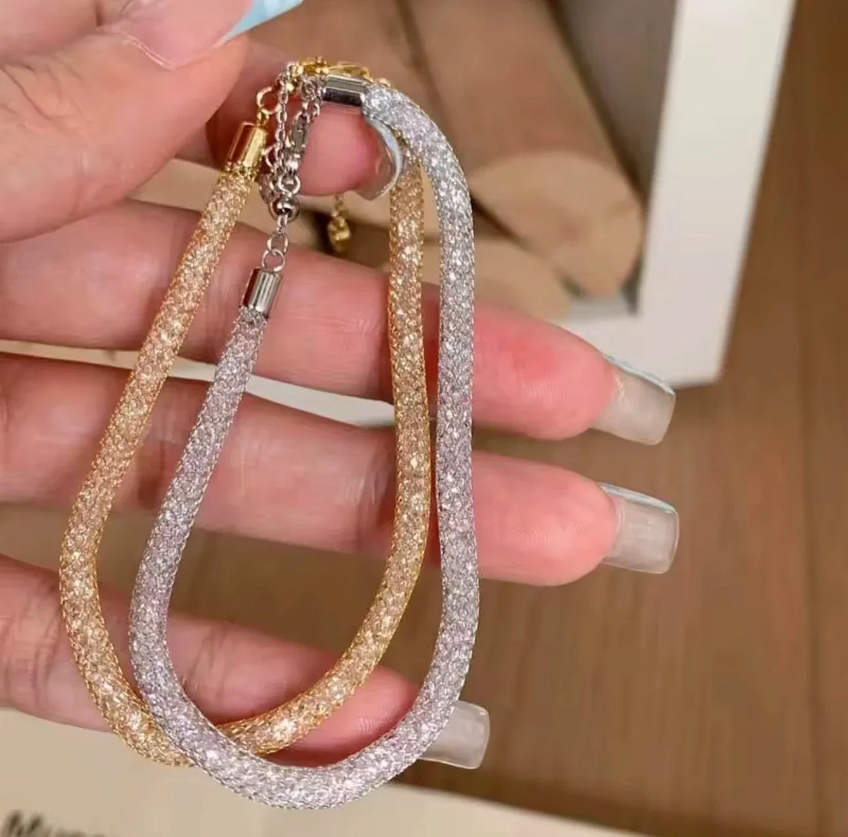 Luxury Sparkling Zircon Tennis Bracelet