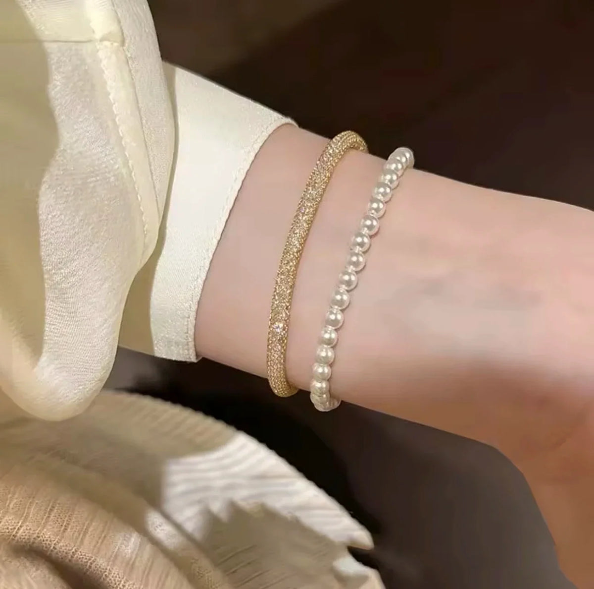 Luxury Sparkling Zircon Tennis Bracelet
