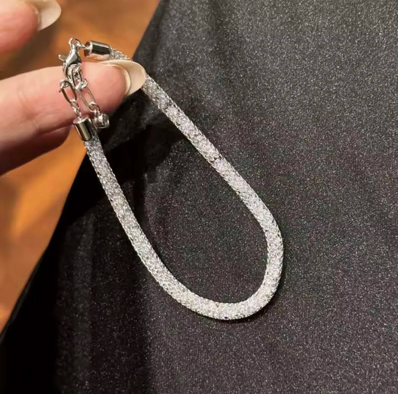 Luxury Sparkling Zircon Tennis Bracelet