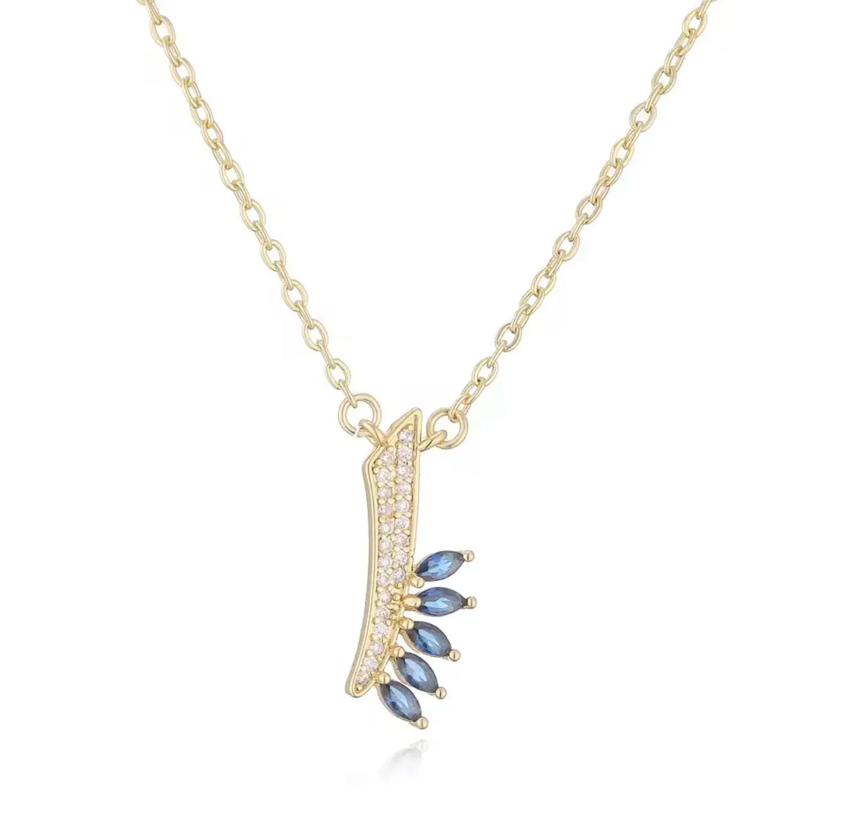 Luxury Arabian Letter Charm Necklace
