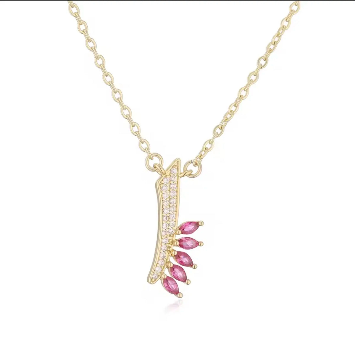 Luxury Arabian Letter Charm Necklace