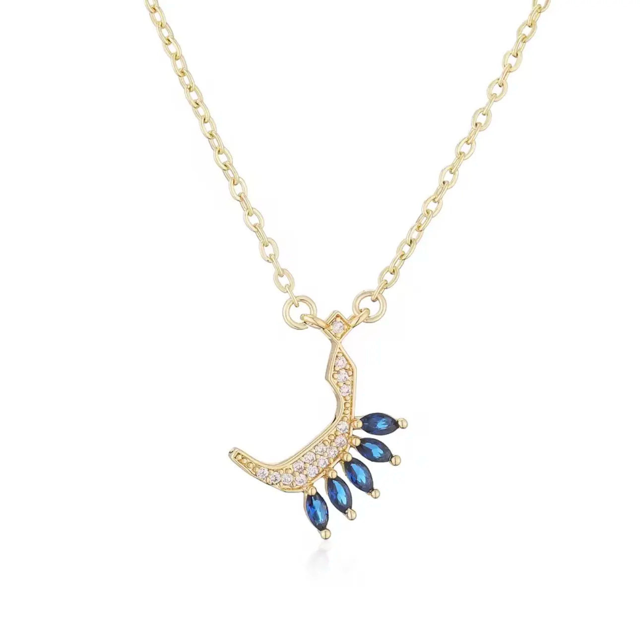 Luxury Arabian Letter Charm Necklace