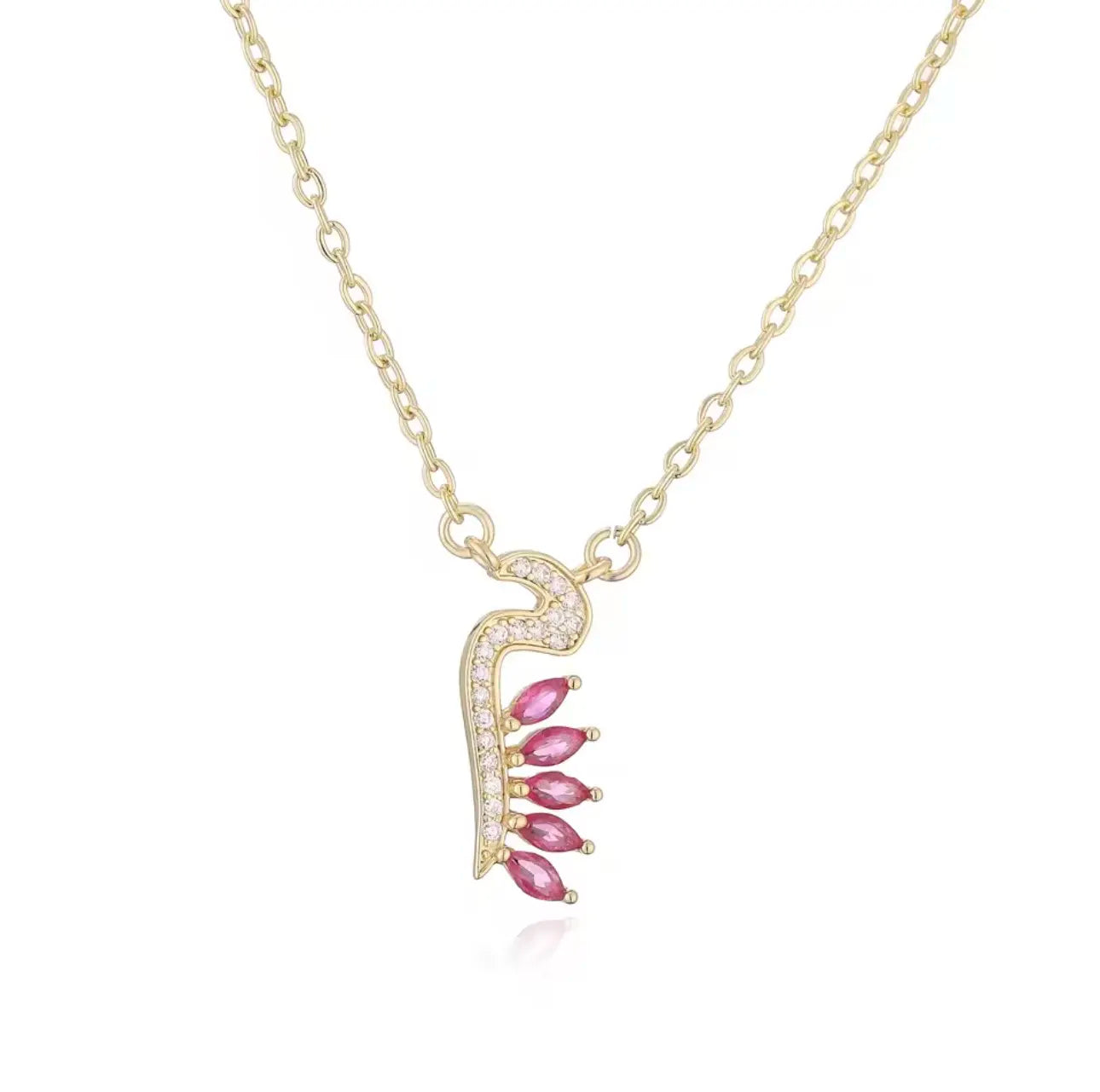 Luxury Arabian Letter Charm Necklace