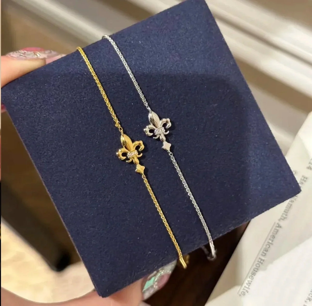 Iris Flower Bracelet