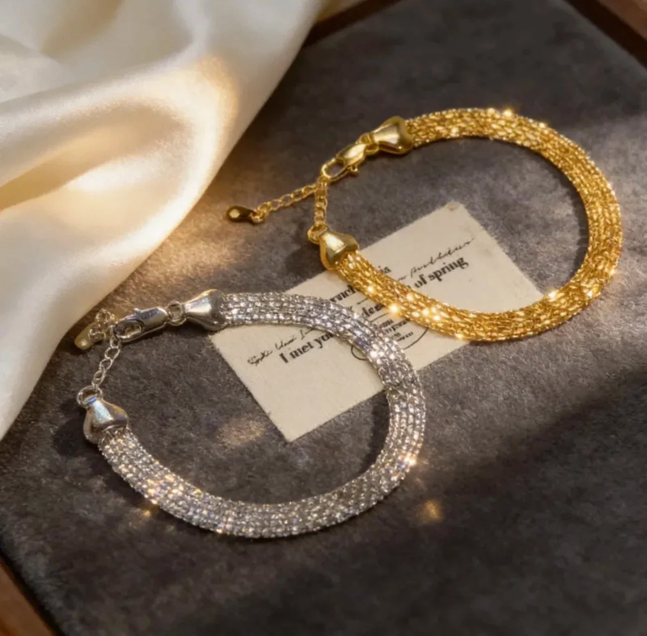 Sweet Gold Chain Bracelet