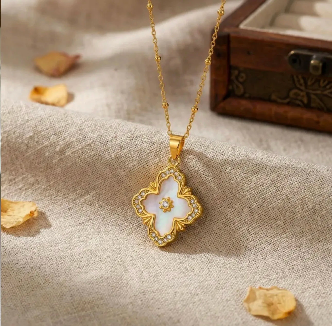 Four Leaf Clover Necklace