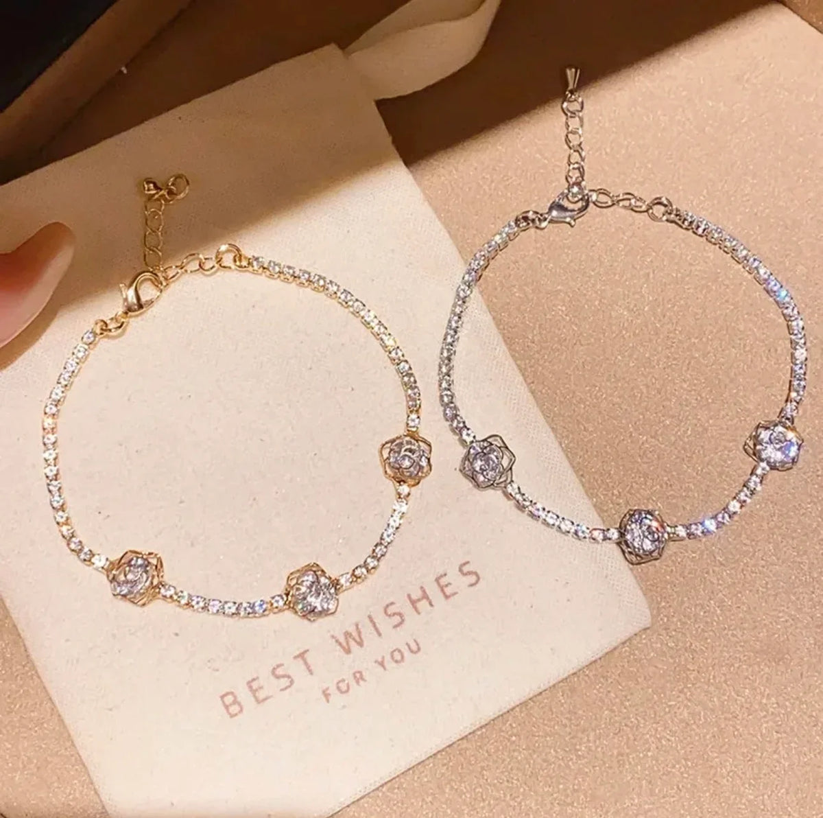 Golden Blossom Bracelet
