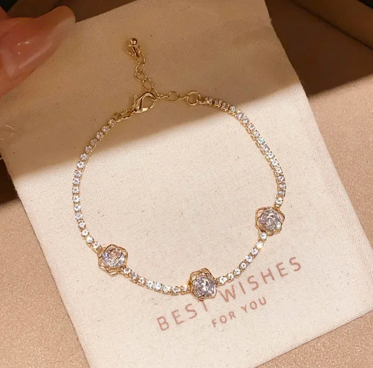 Golden Blossom Bracelet