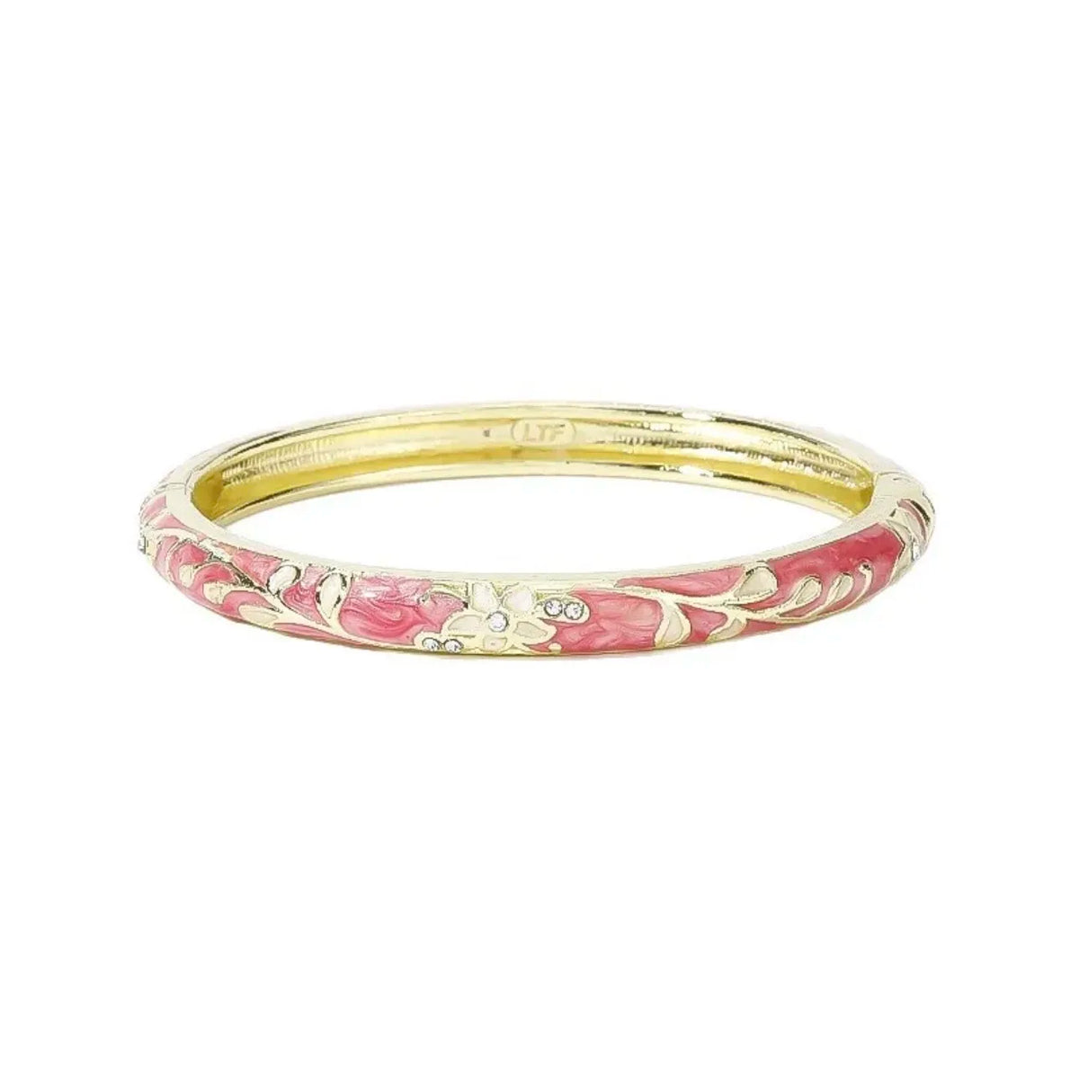Ethnic Floral Enamel Bangle