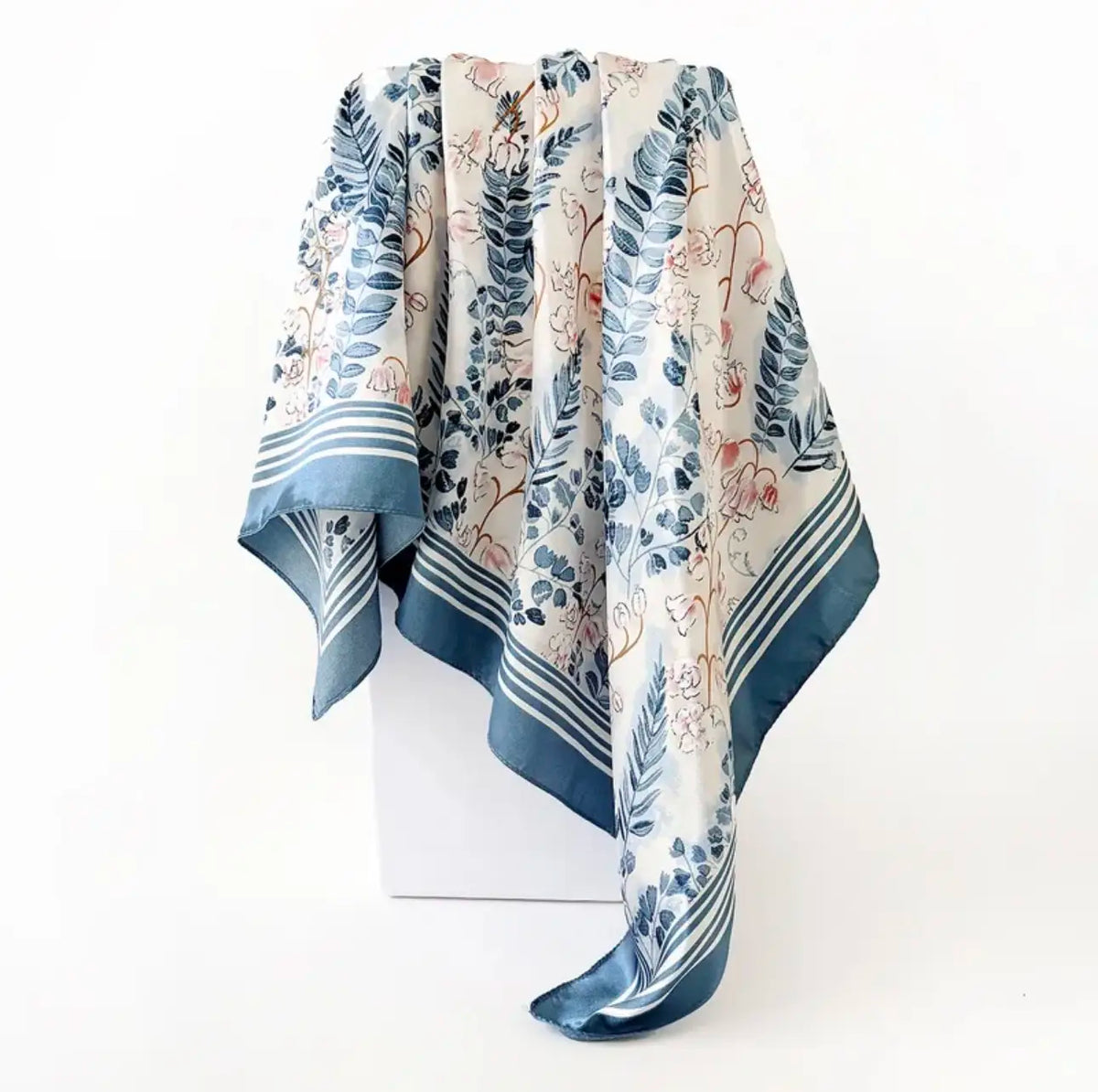 Mama Ditsy Floral Satin Silk Bandana
