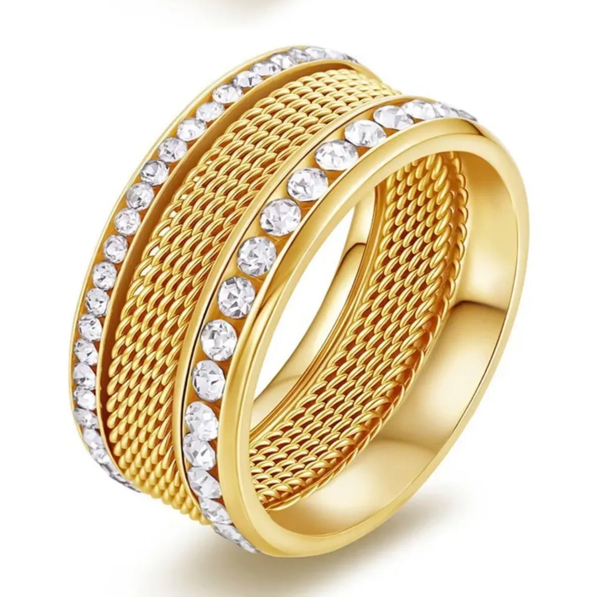 Luxe Roman Zircon Ring