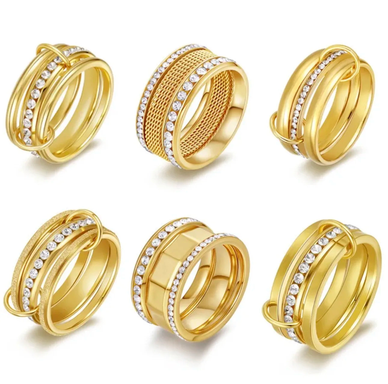 Luxe Roman Zircon Ring