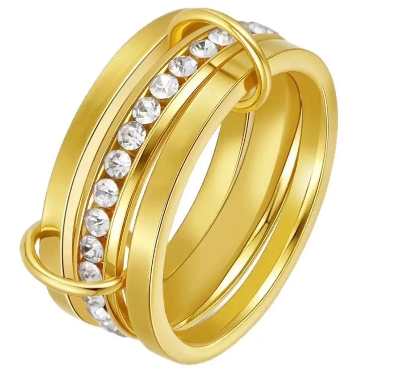 Luxe Roman Zircon Ring